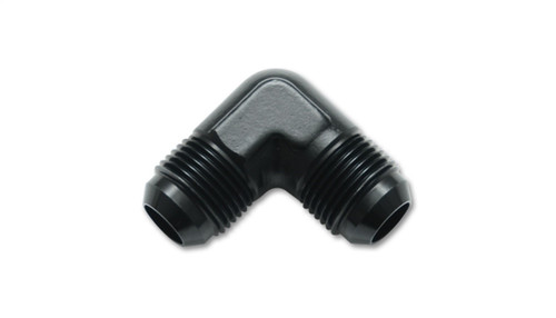 Vibrant 10552 Flare Union 90 Degree Adapter, -6AN Black Anodized
