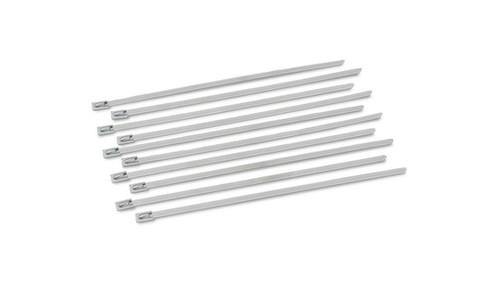 Vibrant 25898 Stainless Steel Cable Ties 14.5" Long (10-Pack)