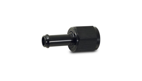 Vibrant 11218 Female AN to Hose Barb Adapter -8AN x 1/2" Barb Black Anodized 6061 Aluminum