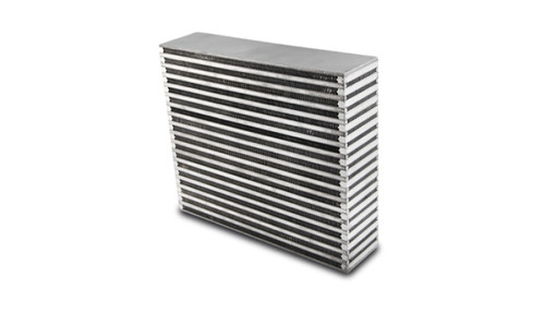 Vibrant 12930 Vertical Flow Intercooler Core 14"W x 11.75"H x 3.5" Thick 6061 Aluminum Bar and Plate