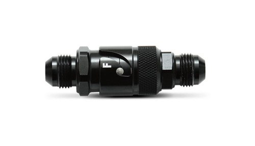 Vibrant 20810 Dry Break Quick Release Fitting -10AN Black