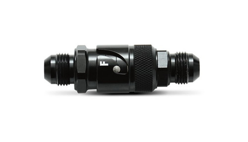 Vibrant 20810 Dry Break Quick Release Fitting -10AN Black