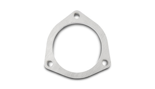 Vibrant 1482S 3-Bolt Stainless Steel Flange (2.5" I.D.) - Single Flange, Retail Packed