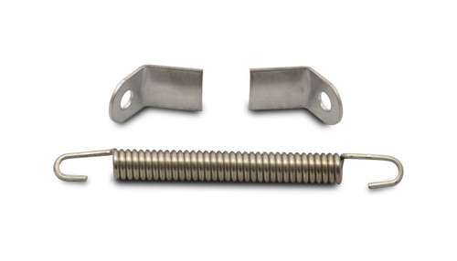 Vibrant 10340 Collector Tab Kit, Stainless Steel Weld Tabs + Spring