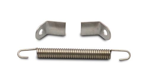 Vibrant 10340 Collector Tab Kit, Stainless Steel Weld Tabs + Spring