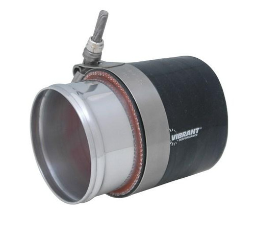 Vibrant 12055 Aluminum Joiner Coupler 3.5" OD x 3" Long