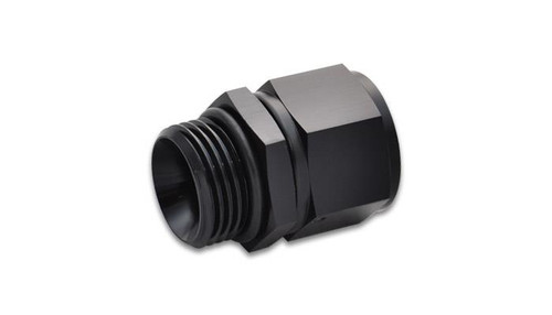 Vibrant 16860 Female AN to Male ORB Adapter -6AN x -6 ORB Black