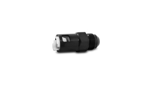 Vibrant 16885 Quick Disconnect EFI Adapter -6AN x 5/16" Black