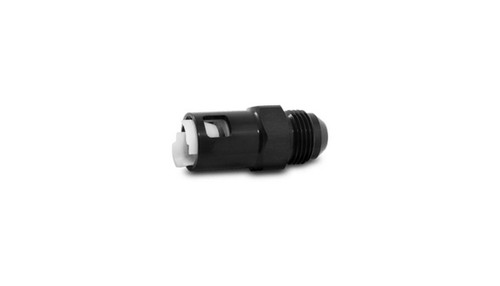 Vibrant 16886 Quick Disconnect EFI Adapter -6AN x 3/8" Black