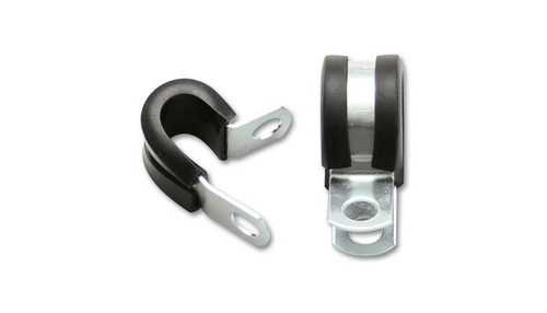 Vibrant 17191 Stainless Steel Cushion P-Clamp for 3/8" OD Hose - Pack of 10