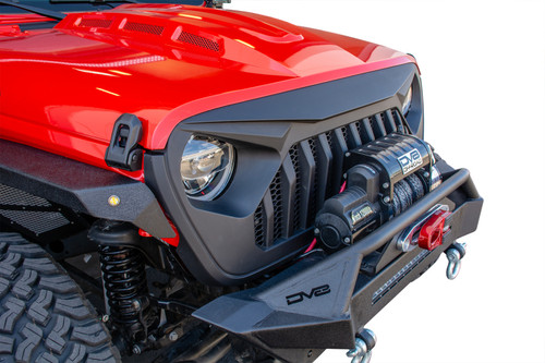 DV8 Offroad GRJL-01 Grille for 2018-2021 Jeep Gladiator, Wrangler