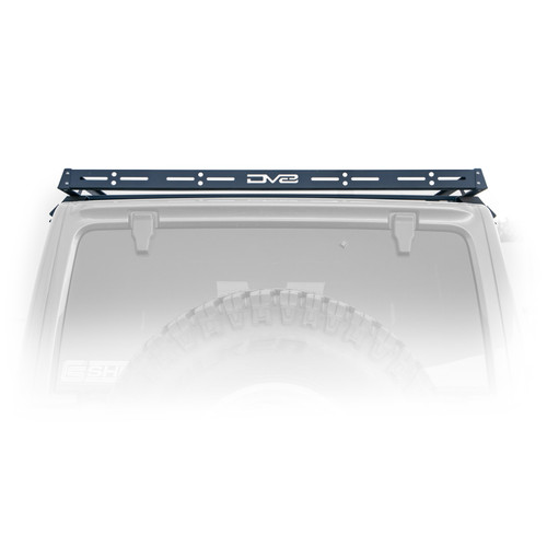 DV8 Offroad RRJL-01 Roof Rack for 2018-2021 Jeep Wrangler - Steel
