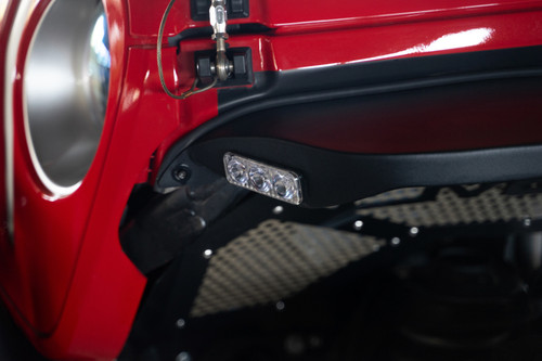 DV8 Offroad FDGL-07 Slim Fender Flares for 2020-2021 Jeep Gladiator - Micro-Texture Powder-Coat