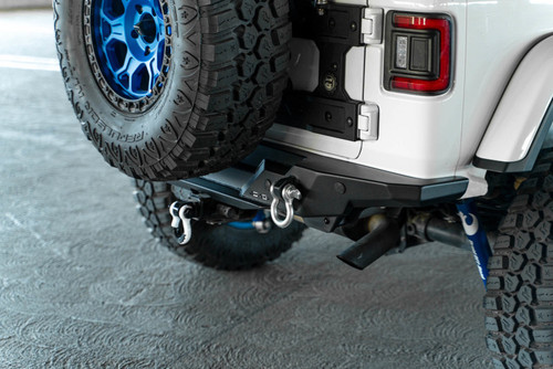DV8 Offroad RBJL-11 FS-15 Series Rear Bumper for 2018-2021 Jeep Wrangler JL - 3Mm/3.5Mm/5Mm-Plate