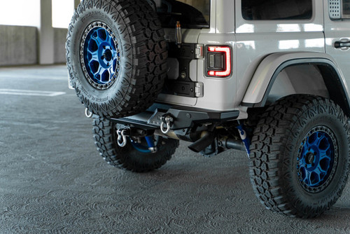 DV8 Offroad RBJL-11 FS-15 Series Rear Bumper for 2018-2021 Jeep Wrangler JL - 3Mm/3.5Mm/5Mm-Plate