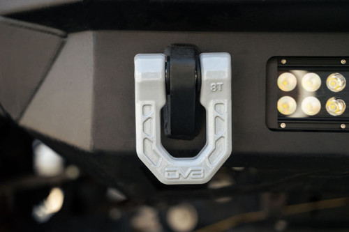 DV8 Offroad UNSK-01GR Elite Series D-Ring Shackles - 1-1/16" Steel, 7/8" Chromoly