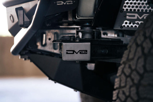 DV8 Offroad LBBR-07 Crash Bar Caps with Accessory Mount - Micro-Texture Black Powder Coat