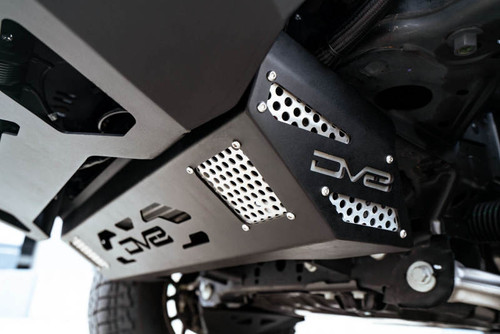 DV8 Offroad SPBR-01 Skid Plate for 2021-2022 Ford Bronco - Micro-Texture Black Powder Coat