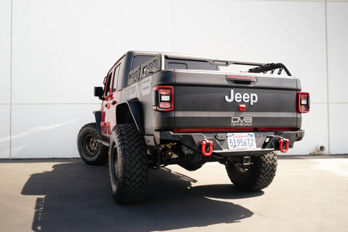 DV8 Offroad UNSK-01RD Elite Series D-Ring Shackles - 1-1/16" Steel, 7/8" Chromoly