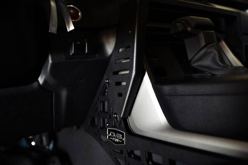 DV8 Offroad CCT2-01 Center Console Molle Panel for 2022-2023 Toyota Tundra - Micro-Texture Black Powder Coat