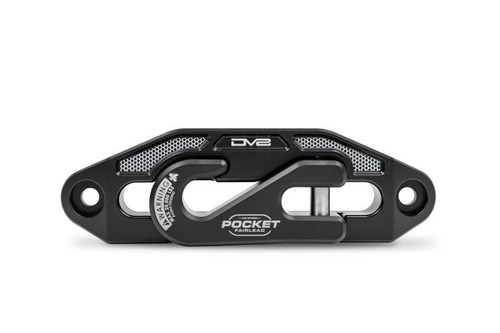 DV8 Offroad WBPF-01 Pocket Fairlead for Synthetic Rope Winch - 7075 CNC Aluminum