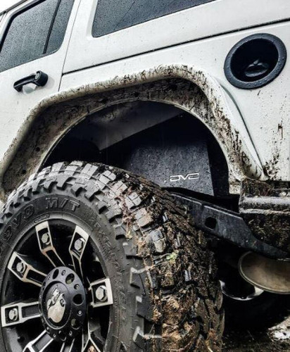 DV8 Offroad INFEND-01RB Fender Liner for 2007-2018 Jeep Wrangler, Wrangler JK