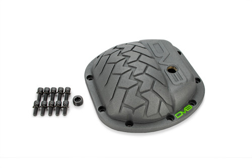 DV8 Offroad D-JP-110001-D35 Differential Cover for 2007-2018 Jeep Wrangler, Wrangler JK - Cast Iron