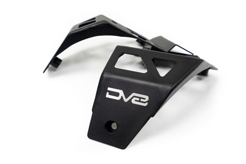 DV8 Offroad LBJL-04 Light Bar Mounting Bracket for 2018-2022 Jeep Gladiator, Wrangler - Micro-Texture Black Powder Coat