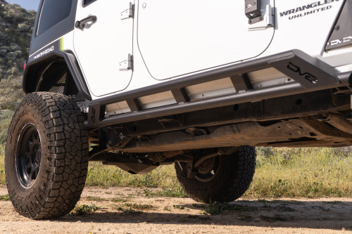 DV8 Offroad SRJK-07 Rock Sliders for 2007-2018 Jeep Wrangler