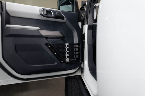 DV8 Offroad MPBR-05 Front Door Pocket Molle Panels for 2021-2023 Ford Bronco - 2Mm Steel