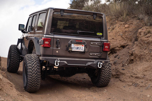 DV8 Offroad TSJL-03 Spare Tire Carrier Delete Plate for 2018-2022 Jeep Wrangler