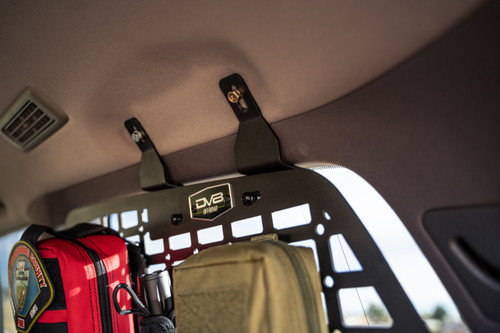 DV8 Offroad MPGX-01 Rear Window Molle Storage Panels for 2003-2009 Lexus GX470 - 3Mm Steel