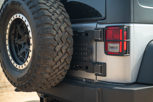 DV8 Offroad TCJK-04 Tailgate Reinforcement Molle Panel for 2007-2018 Jeep Wrangler