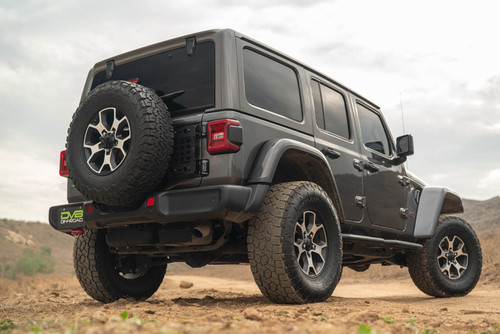 DV8 Offroad TCJL-04 Tailgate Reinforcement Molle Panel for 2018-2025 Jeep Wrangler