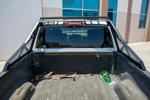DV8 Offroad RRDR2-01 Truck Cab Protector / Headache Rack for 2010-2018 Dodge, Ram 2500, 3500, Ram 2500, Ram 3500 - Steel