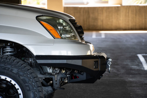 DV8 Offroad FBGX-02 Bumper for 2003-2009 Lexus GX470 - Micro-Texture Black Powder Coat