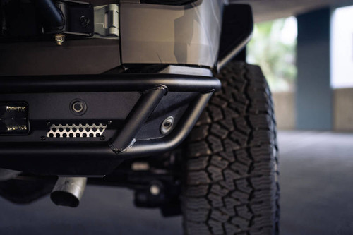 DV8 Offroad RBBR-04 Competition Series Rear Bumper for 2021-2023 Ford Bronco - 3.5Mm And 5Mm Steel Plate/1.5Mm Steel Tube