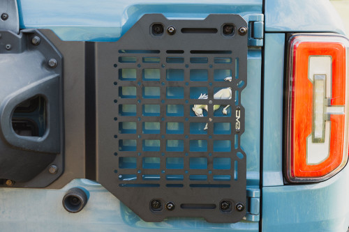 DV8 Offroad TCBR-04 Tailgate Reinforcement Molle Panel for 2021-2025 Ford Bronco