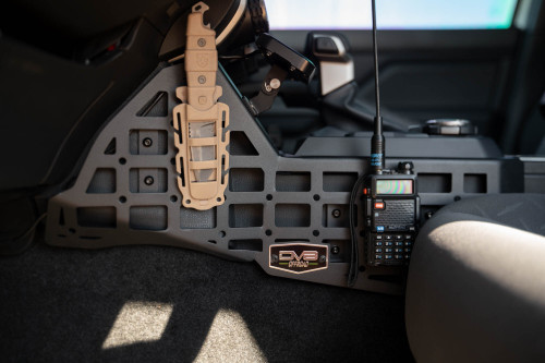 DV8 Offroad CCT1-02 Center Console Molle Panels and Digital Device Mount for 2024 Toyota Tacoma