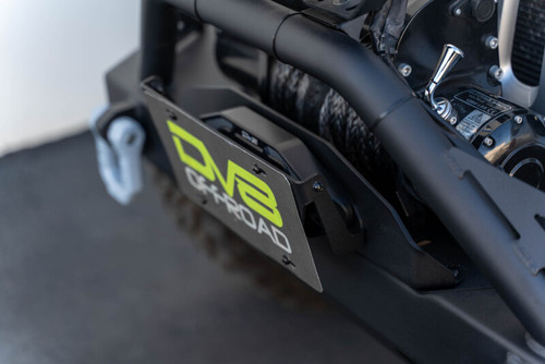 DV8 Offroad LPBM-02 Fairlead License Plate Mount - 3.5Mm Steel Plate