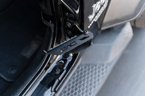 DV8 Offroad STJL-05 Foot Pegs for 2007-2022 Jeep Wrangler JK/JL, Gladiator - 4Mm & 5Mm Steel Plate