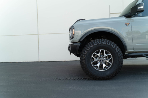 DV8 Offroad LPBR-04 Capable Bumper Front License Plate Mount for 2021-2023 Ford Bronco - 3.5Mm Steel Plate