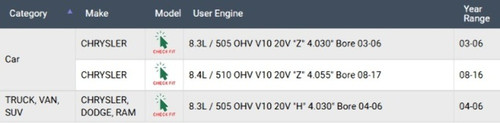 Enginetech BB161J.50 .50mm Undersize Rod Bearing Set for 2003-2006 Dodge 8.3L 505ci V10 - Complete Connecting Rod Bearing Set
