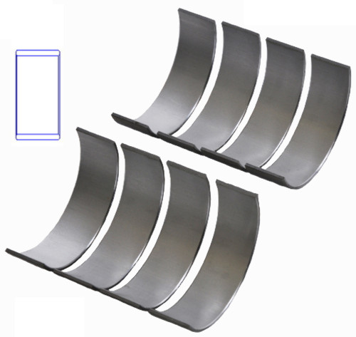 Enginetech BB121J.50 .50mm Undersize Rod Bearing Set for 2001-2011 Ford Mercury Mazda 2.3L 140ci I4 - Complete Connecting Rod Bearing Set