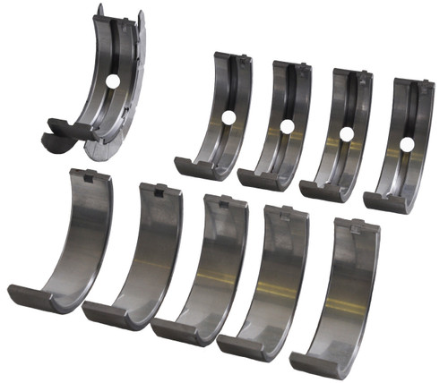 Enginetech BC414JSTD Standard Main Bearing Set for 1993-2011 Buick Oldsmobile Pontiac 4.0L/4.6L V8 - Complete OEM-Spec Main Bearing Set