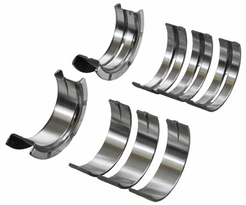 Enginetech BC420JSTD Standard Main Bearing Set for 1982-2008 Ford Lincoln Mercury 3.8L-4.2L V6 - Complete OEM-Spec Main Bearing Set