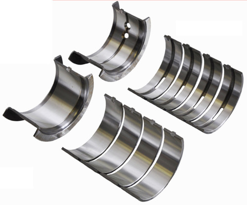 Enginetech BC319JSTD Standard Main Bearing Set for 1955-1967 Chevy GMC Pontiac 4.3L-5.3L 265-327ci V8 - Complete OEM-Spec Main Bearing Set