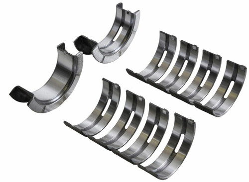 Enginetech BC289J.25 0.25mm Undersize Main Bearing Set for 1974-1990 Ford Mercury Merkur 2.0L/2.3L I4 - Complete OEM-Spec Main Bearing Set
