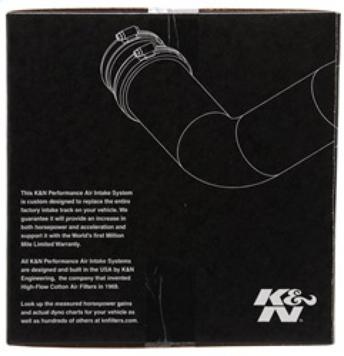 K&N 57-2531 57 Series FIPK Performance Air Intake System for 1994-1997 Ford F-250, F-250 HD, F-350 - Red Cotton Gauze Filter, Gen II