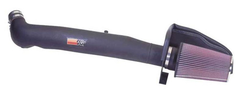 K&N 57-2542 57 Series FIPK Performance Air Intake System for 1988-1995 Ford Bronco, F-150, F-250 Without Mass Air Sensor - Red Cotton Gauze Filter, Gen II